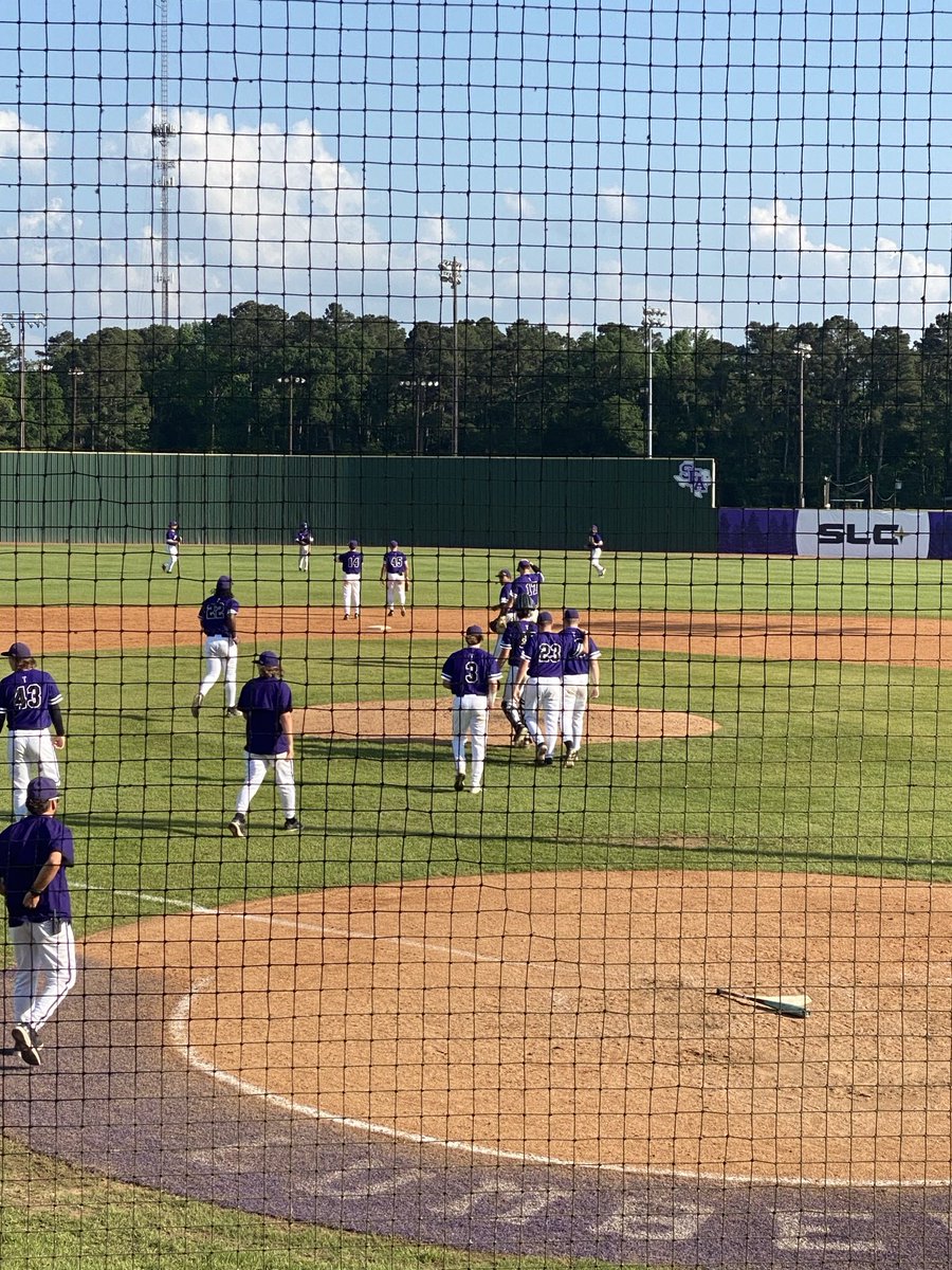 Handshakes and high fives for ⁦<a href="/SFA_Baseball/">Lumberjack Baseball</a>⁩ with a big win over the Demons!