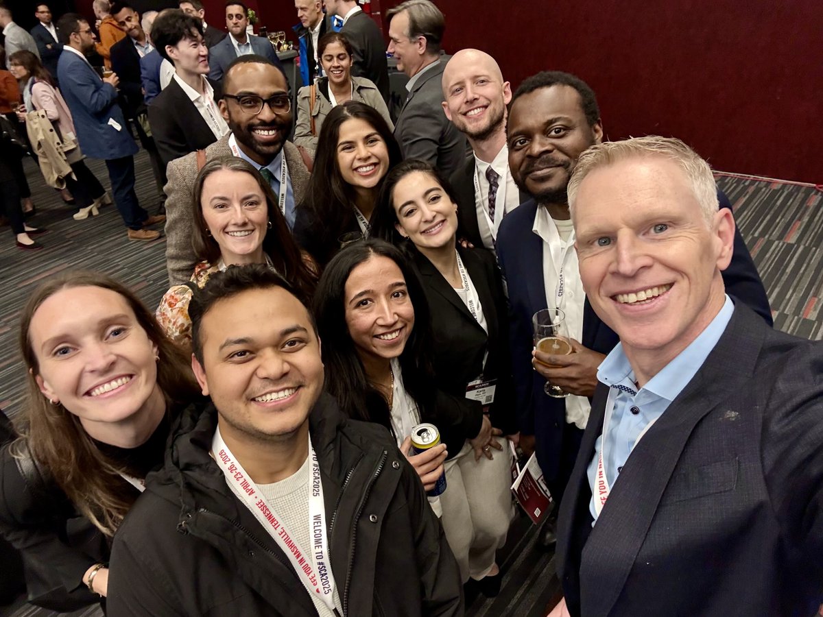Danny Muehlschlegel, MD, MMSc MBA (@dannymuehlschmd) on Twitter photo One of the best parts about attending the <a href="/scahq/">Society of Cardiovascular Anesthesiologists | SCA</a> Annual Meeting. Getting to hang out with amazing <a href="/ACCMResidency/">Hopkins Anesthesiology Residency Program</a> residents and fellows, and seeing their work presented to a national audience. #SCA2025AM <a href="/ACCMResidency/">Hopkins Anesthesiology Residency Program</a> <a href="/ACCMeducation/">JHU ACCM Education</a> One of the best parts about attending the <a href="/scahq/">Society of Cardiovascular Anesthesiologists | SCA</a> Annual Meeting. Getting to hang out with amazing <a href="/ACCMResidency/">Hopkins Anesthesiology Residency Program</a> residents and fellows, and seeing their work presented to a national audience. #SCA2025AM <a href="/ACCMResidency/">Hopkins Anesthesiology Residency Program</a> <a href="/ACCMeducation/">JHU ACCM Education</a>