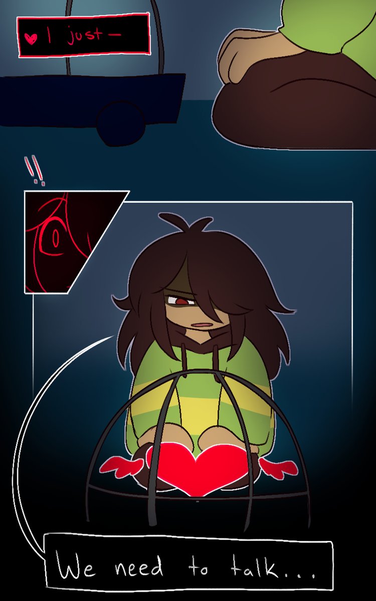 First Talk (1/4)

This one is older and kinda outdated (specifically with Angel's design), but I still like it. However, I may or may not remake it later. We'll see.