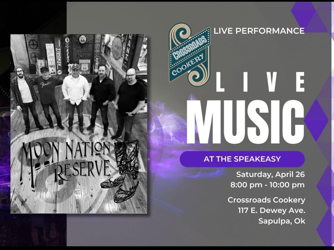 Come out and hear us play tonight…