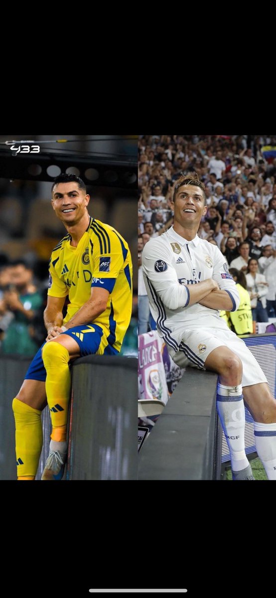 لحظات ومنظر لم يتكرر في التاريخ 

إلا في ريال مدريد والنصر العالمي فقط ::

الضغط مليون عارف والله 😁😁😁

#كرستيانو_رونالدو 
#النخبة_الاسيويه 
#النصر_يوكاهاما 
#تدل_دربها