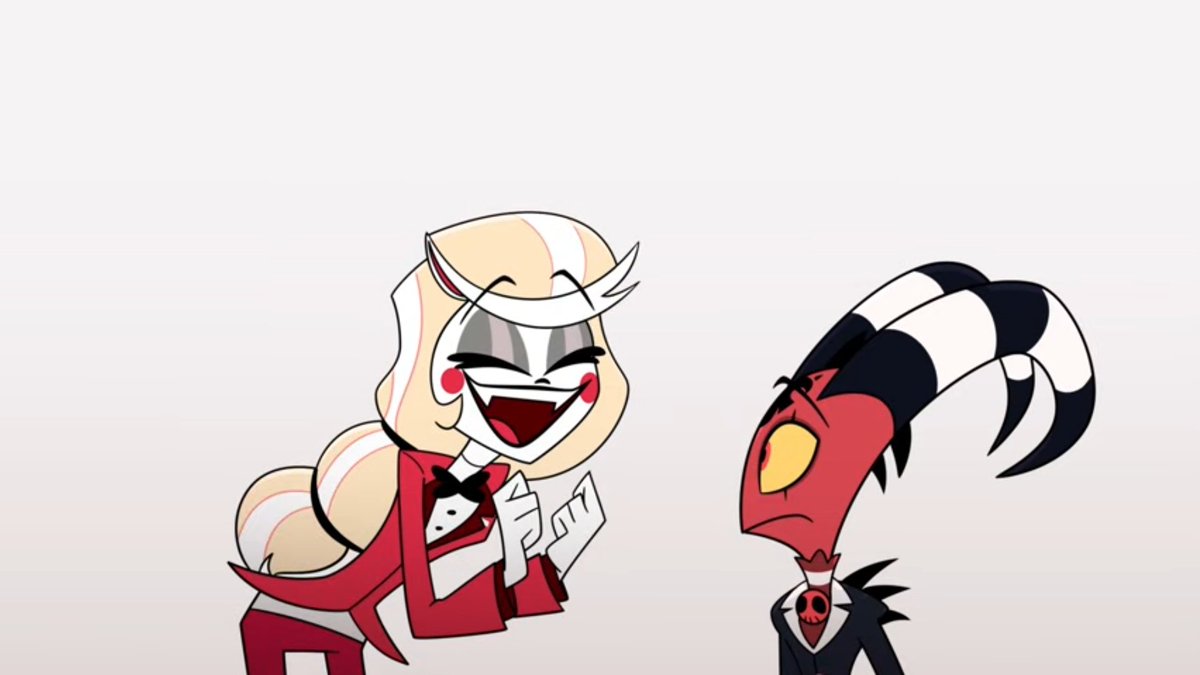 ♥︎GUYS YOU SEE THIS???♥︎
☆I can't believe it finally became canon. Everyone who made fanart about them feels like me 😱☆
#HelluvaBoss #HazbinHotel #Crossover #hhxhb #stolasxblitzo #Stolas #CharlieMorningstar #foryoupageviralシ #foryou #Chaggie #comeback #viral #Goldysart