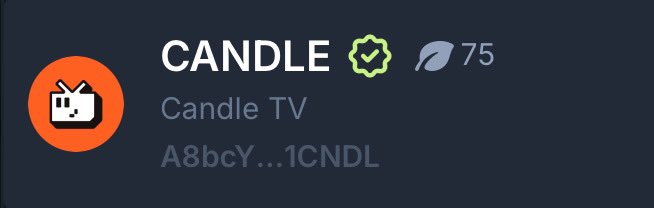 candletv's tweet photo. $Candle verified on Jupiter 🕯️ https://t.co/cuwq6OBuyz