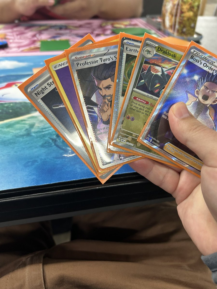 Won a cup today with Genesect. Card is broken. Also prefer the basics over luminous for crispin plays to get multiple energy down at once.

R1: Tera Box W
R2: Mirror L (see below brick pic)
R3: Flareon/sylveon W
R4: Gardy W

T4: Flareon/Sylveon LWW
Finals: DhengoPult LWW