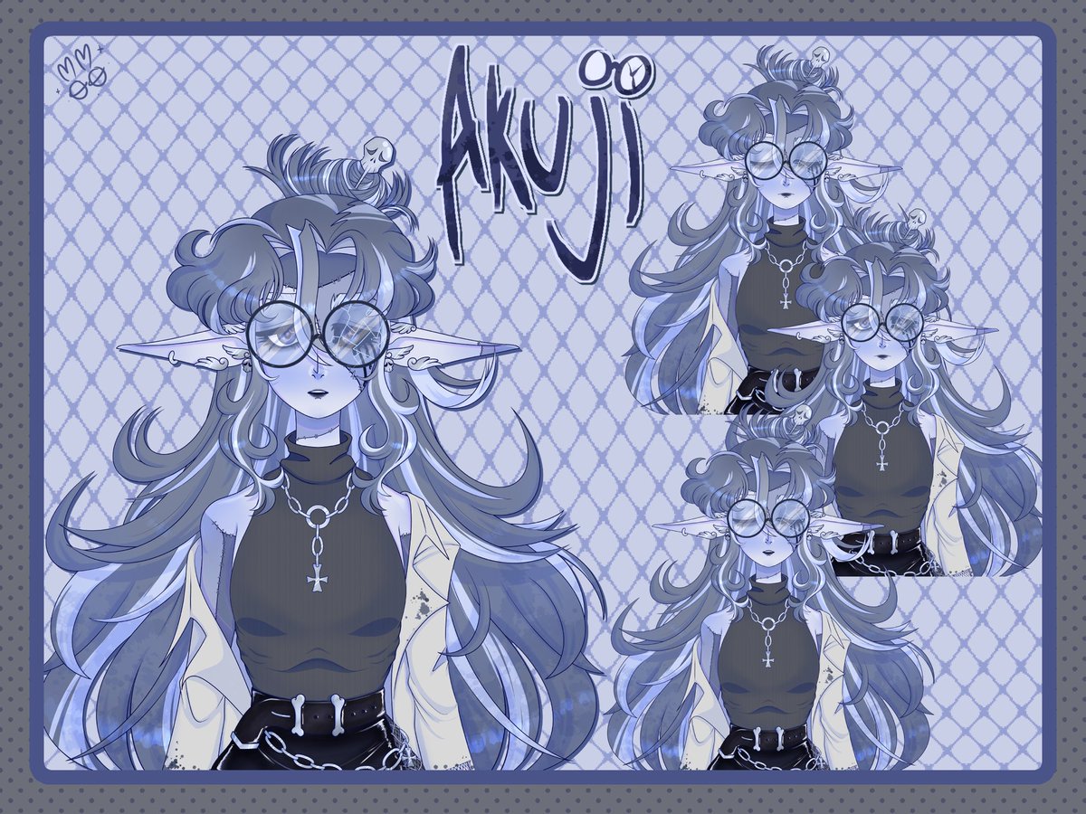 MagicalIdolMomo's tweet photo. >> PNGTUBER SHOWCASE<<

You know what they say… you reap what you sew 💀🪡

Akuji undead and in the flesh! I am so honoured to be her model mama and I’m so happy she can be my first client 🩵

#StARTbits #Artskuji #PNGTuber #ENVTuber https://t.co/GOiqrifTD8