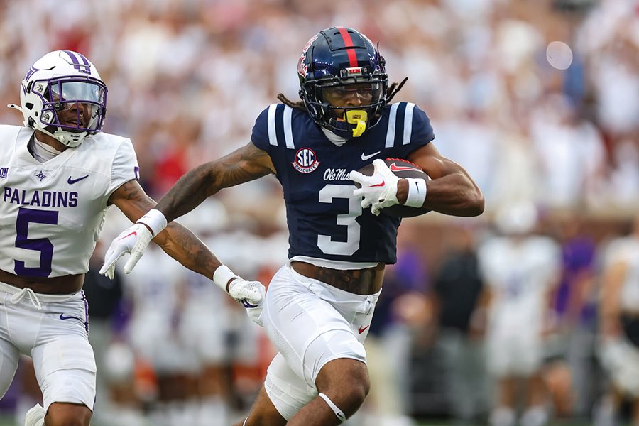 South Carolina ➡️ Ole Miss

Projected 1st Rounder ➡️ Undrafted

After 1 year at Ole Miss, Juice Wells does not hear his name called during the 2025 NFL Draft.