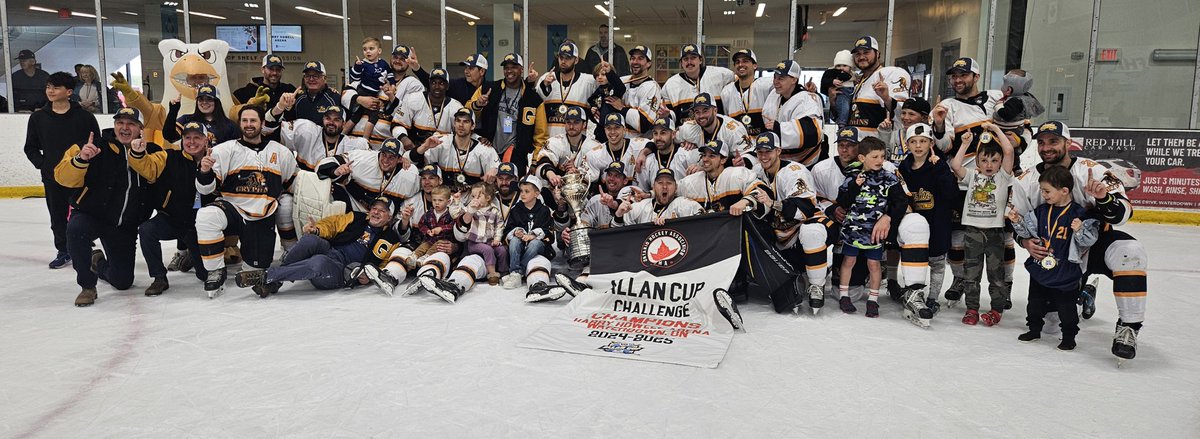 Your 2025 Allan Cup Challenge Champions, the <a href="/GryphinsACH/">Wentworth Gryphins</a>