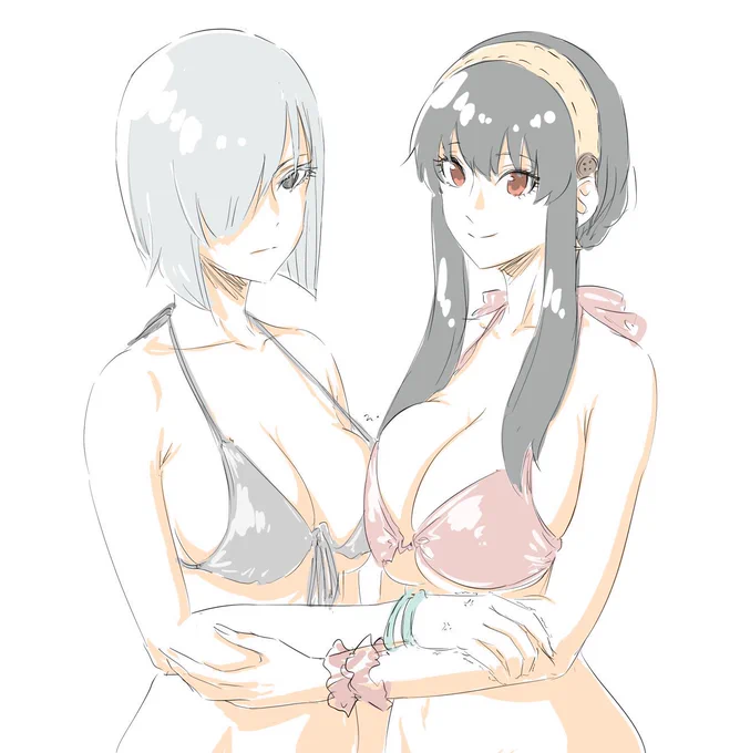 再掲:ヨルさんとフィオナさん 