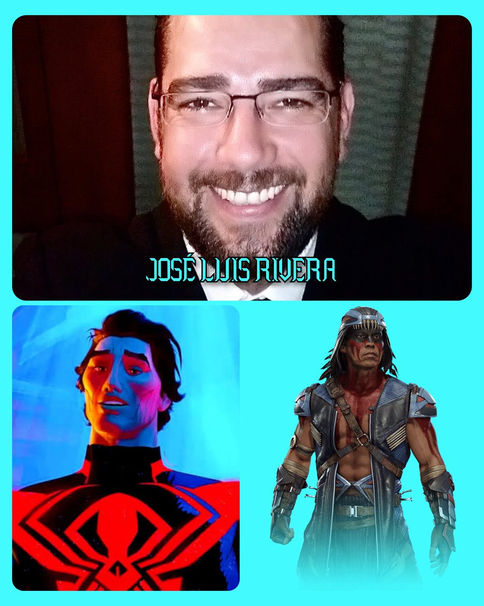 OscarJavierAnz2's tweet photo. Feliz Cumpleaños @jluisrivera26 hice este collage para ti. Que dios te bendiga. #SpiderManAcrossTheSpiderVerse #MortalKombat11 https://t.co/TLqbIPgMhP