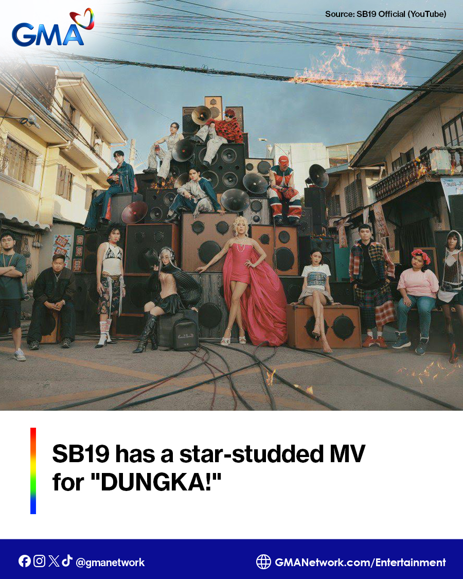 SB19's latest music video, "DUNGKA!", is a vibrant celebration of Filipino culture, featuring a star-studded lineup that adds depth and excitement to the visual experience. The group has gone all out to showcase creativity and national pride in this over-five-minute music video.