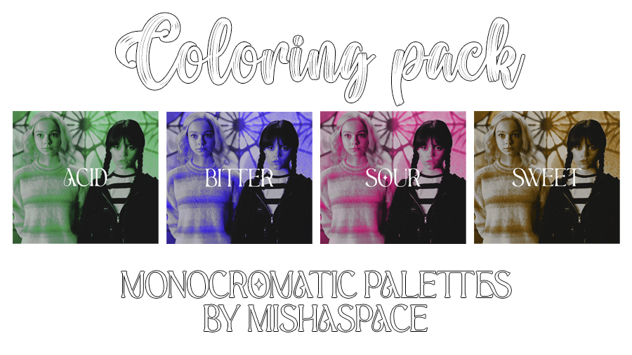 TEABINIE's tweet photo. [𝗙𝗥𝗘𝗘] COLORING PSD🎁  ───  ⵌMONOCROMATIC PACK ꒰ poc friendly ╱ lightning and contrast adjustments included ꒱ˎˊ˗ ┈ credits are necessary .ᐟ.ᐟ ⤿🔗𝗱𝗼𝘄𝗻𝗹𝗼𝗮𝗱 𝗵𝗲𝗿𝗲: https://t.co/UzHJ1c88Ch https://t.co/dnrKaANhbN