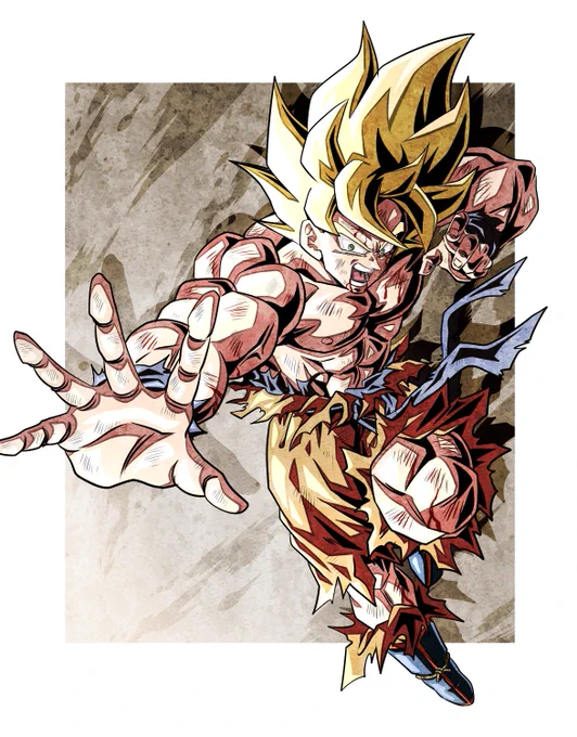 わりと最近の#ドラゴンボール #イラスト 