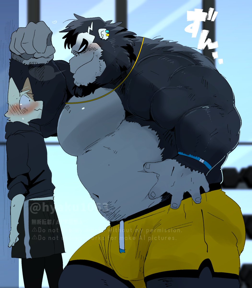 タンクトップ無し差分と壁ドン💪🦍
x.com/hyaku1063/stat…