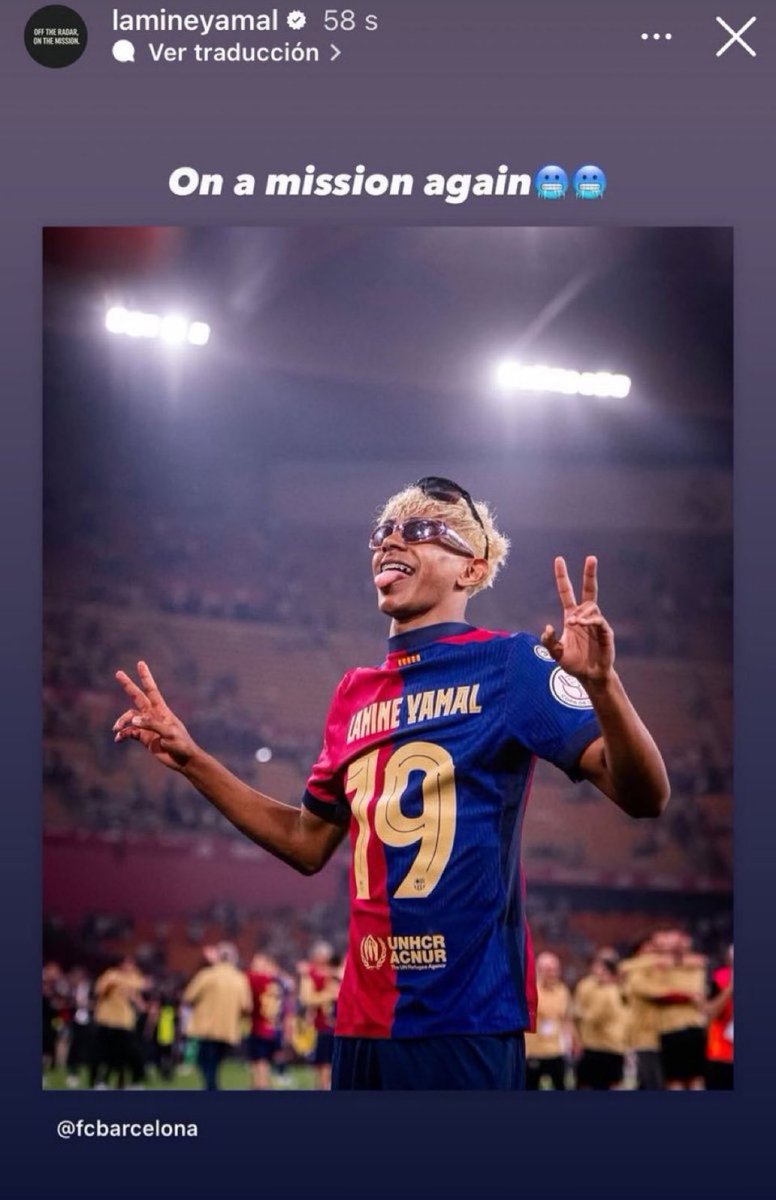 Lamine Yamal via IG.
