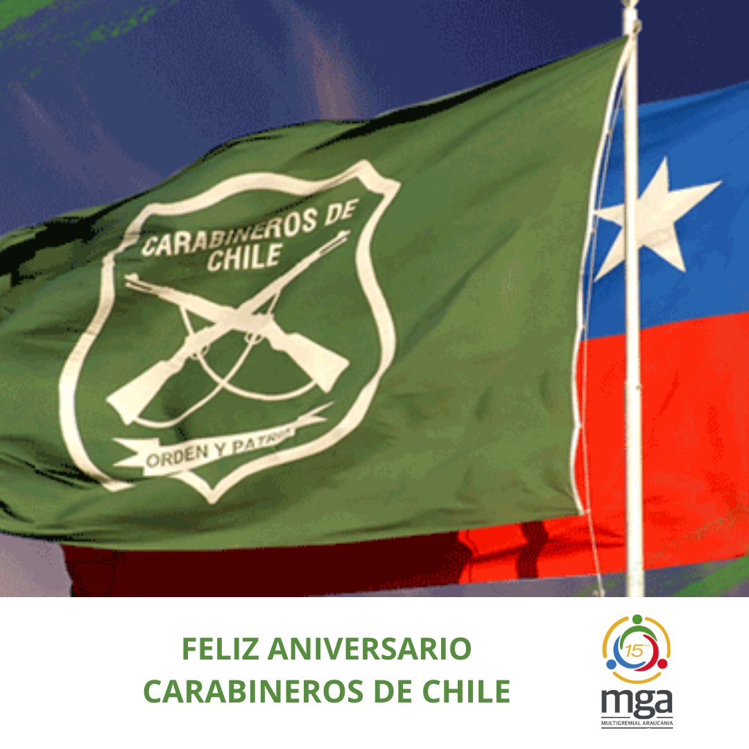 Gracias #CarabinerosdeChile por su entrega y sacrificio diario, Feliz Aniversario ! <a href="/CarabAraucania/">Carabineros Región de La Araucanía</a> <a href="/Carabdechile/">Carabineros de Chile</a>