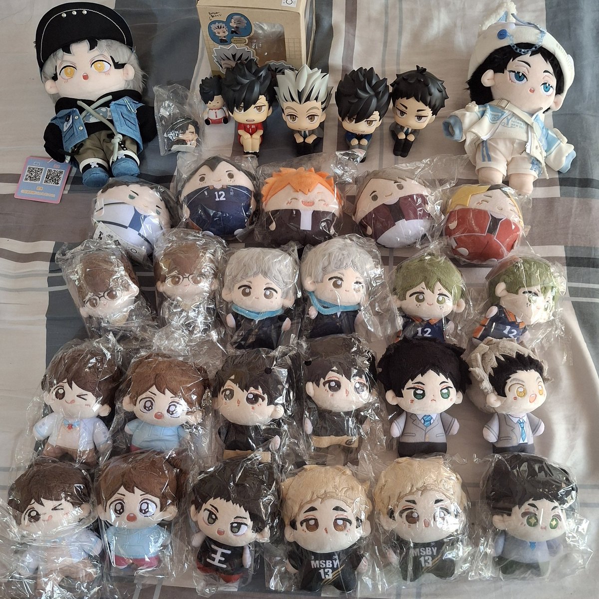 penggemargagak's tweet image. #WTS
Haikyuu fuwa (130k/ each) &amp;amp; Fanmade doll (160k/each)
》yamaguchi tadashi
》akaashi keiji
》hinata shoyo
》miya atsumu
》miya osamu
》kozuke kenma
》oikawa tooru
》iwaizumi hajime
》sugawara koushi 

NOTE: 
-belum termasuk ongkir

#warunghaikyuu #warunganime #warunghq