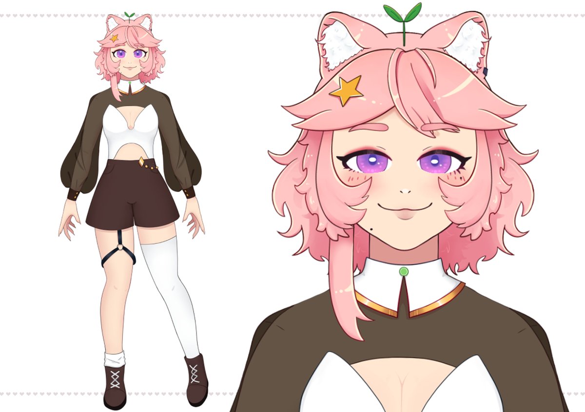 Mapplerug's tweet photo. Set up Vgen for simple vtuber model art! https://t.co/flfDDa6V35