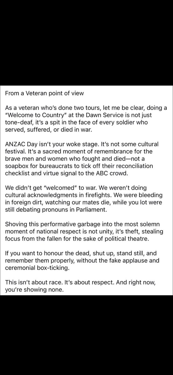 WTC on ANZAC DAY. This is a great take on it. Well worth a read.