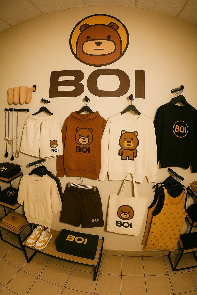innisum's tweet photo. Gm @Boithebear  fam! 

Is this a BOI store? $BOI
🐻 https://t.co/DcwteplrM8