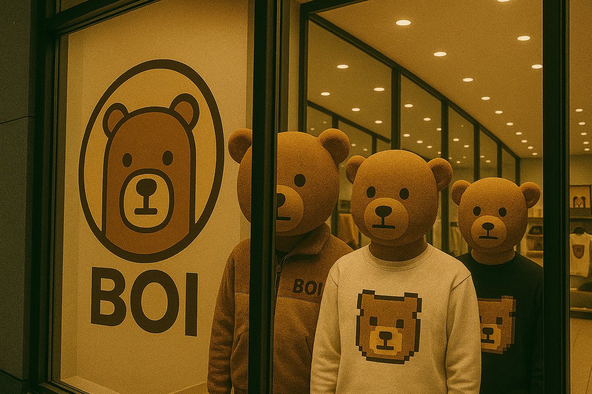 innisum's tweet photo. Gm @Boithebear  fam! 

Is this a BOI store? $BOI
🐻 https://t.co/DcwteplrM8