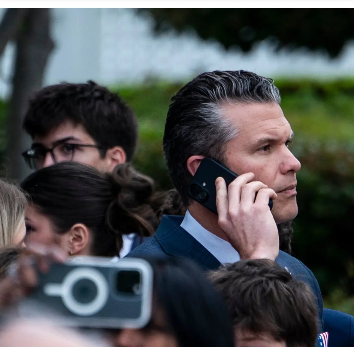 GloriaNelson's tweet image. Who else thinks Pete Hegseth needs to have a timeout and his phone taken away until he can learn how to use it ? 

#PeteHegseth 
#SignalGate