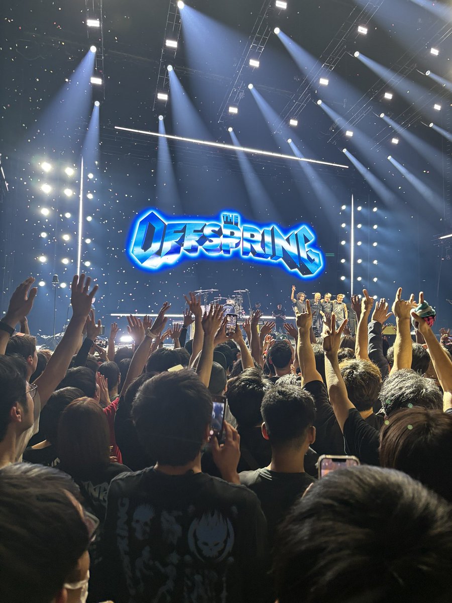 KazukoHorikoshi's tweet image. オフスプリング最高でした！日本に来てくれてありがとう！
シンプルプランも良かった！
#offspring #theoffspring  #オフスプリング