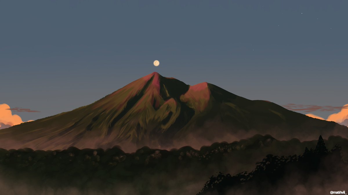 mathvii's tweet photo. Merbabu Mountain, Indonesia

昨年の12月末にインドネシアのジョグジャカルタに行ってきました。途中でメルバブ山を見ましたが、とても美しいと思いました🏞️

次回はこの山に登ってみようと思います🥾

#イラスト
#GunungMerbabu https://t.co/jETreRIOtU