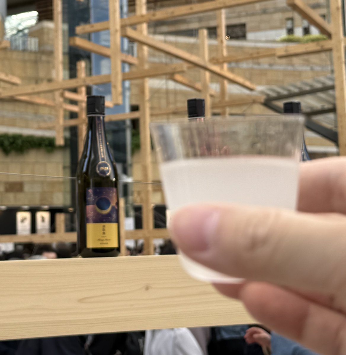 2杯目は壽限無
寒菊の知り合いにも運良く挨拶できた