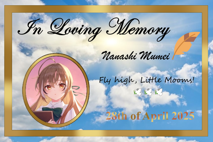 claius_s's tweet photo. Fly high, Mooms! 🕊️🕊️🕊️🕊️
#memeMEI https://t.co/HjeWrvB21W