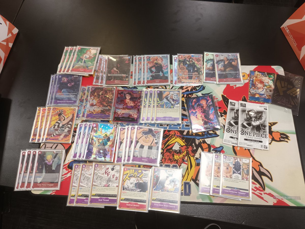 thesambanation's tweet photo. 39th Place at my first OPTCG Big event at CCG São Paulo Offline Regionals 🇧🇷 with RP Luffy

Very happy with my results ( I ended 7-2 but unf bubbled out from the top 32)

Mathces below https://t.co/gwic6hDtdY