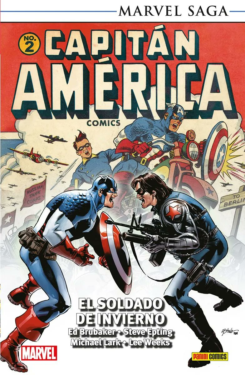 Cinemascomics's tweet photo. 🛡️❄️ Bucky Barnes resurge como el letal Soldado de Invierno en una historia que cambió para siempre al Capitán América. Analizamos este clásico de Marvel. #CapitanAmerica #Marvel #SoldadoDeInvierno

https://t.co/pO9NeKGSX7 https://t.co/Z39PqGAfJj