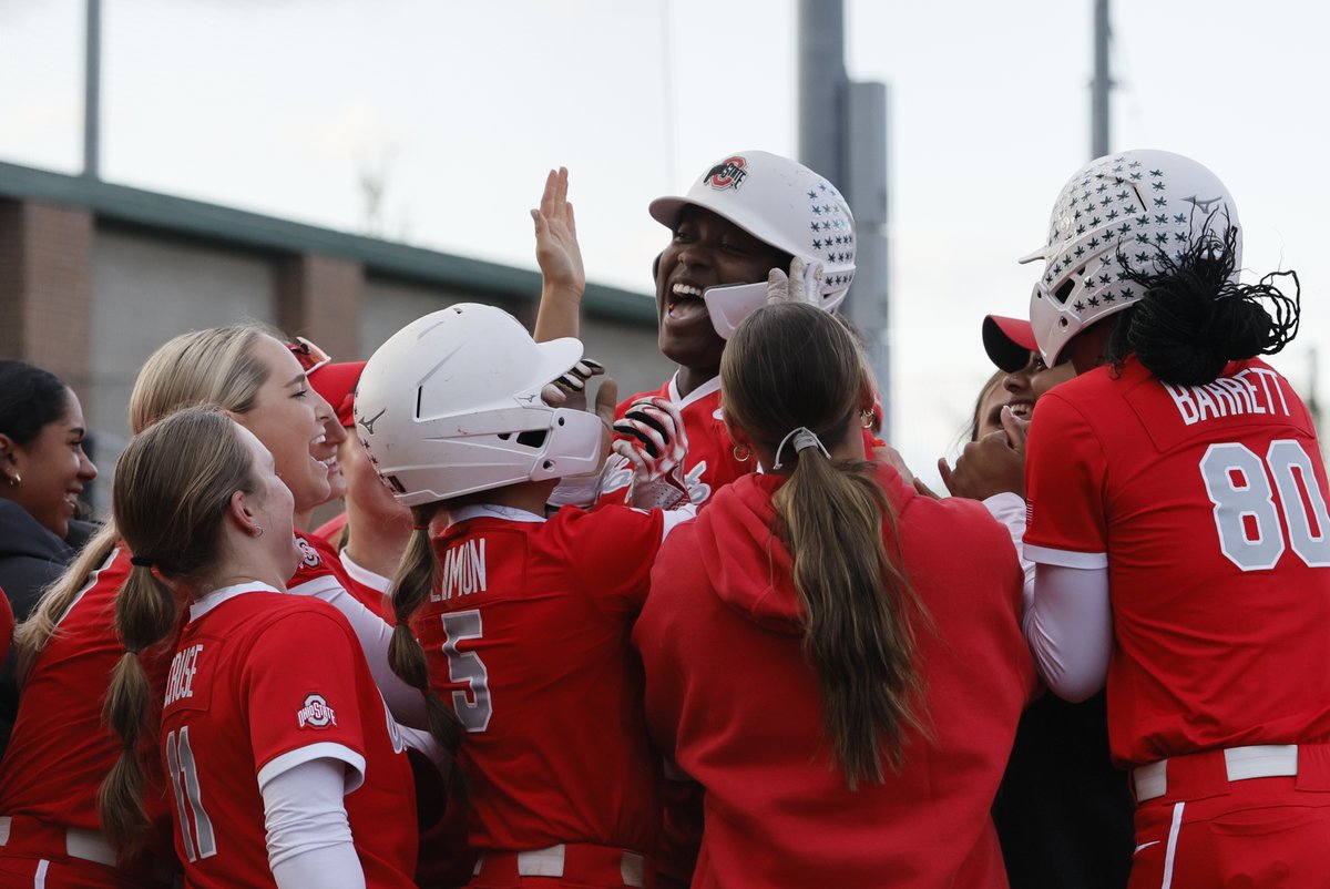 Vibes are high. See you tomorrow for Senior Day ‼️

<a href="/morganfrye25/">Morgan Frye</a> | #GoBucks