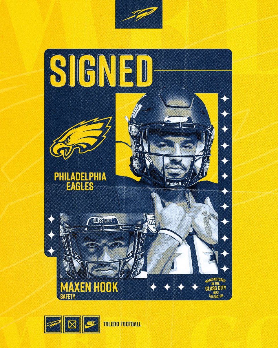 The journey continues ➡️

Maxen Hook is headed to Philadelphia 🦅💚

#TeamToledo