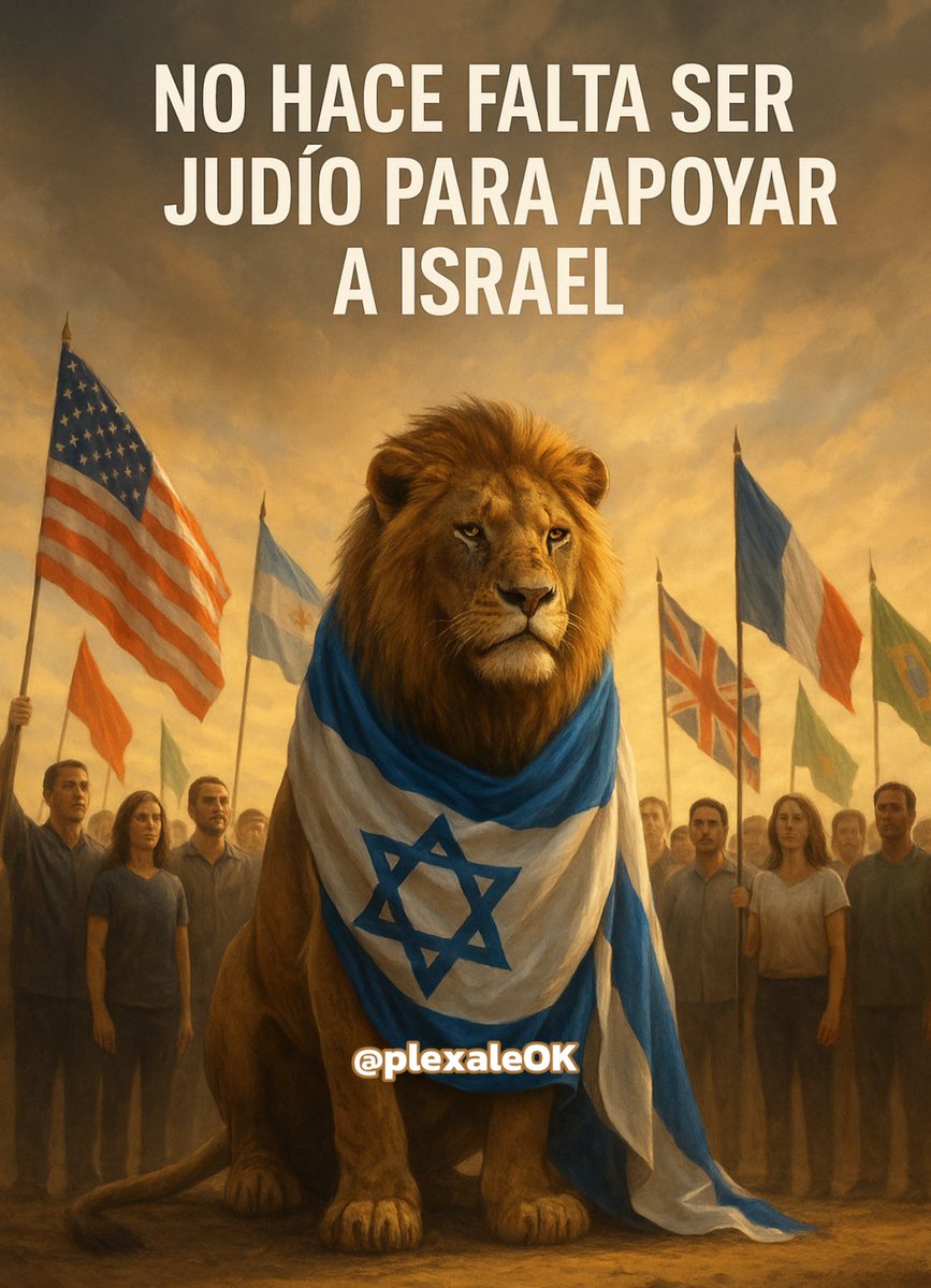Nosotros, los judíos, estaremos eternamente agradecidos a los no judíos que nos han apoyado desde el comienzo de esta guerra.

Gracias de corazón por hacernos sentir que no estamos solos. Israel no está solo.

¿Desde que país apoyas an Israel? 🇮🇱 👇🏻
🇦🇷🇺🇸🇪🇸🇵🇷🇫🇷🇨🇴🇮🇹🇺🇾🇬🇧🇧🇷🇲🇽