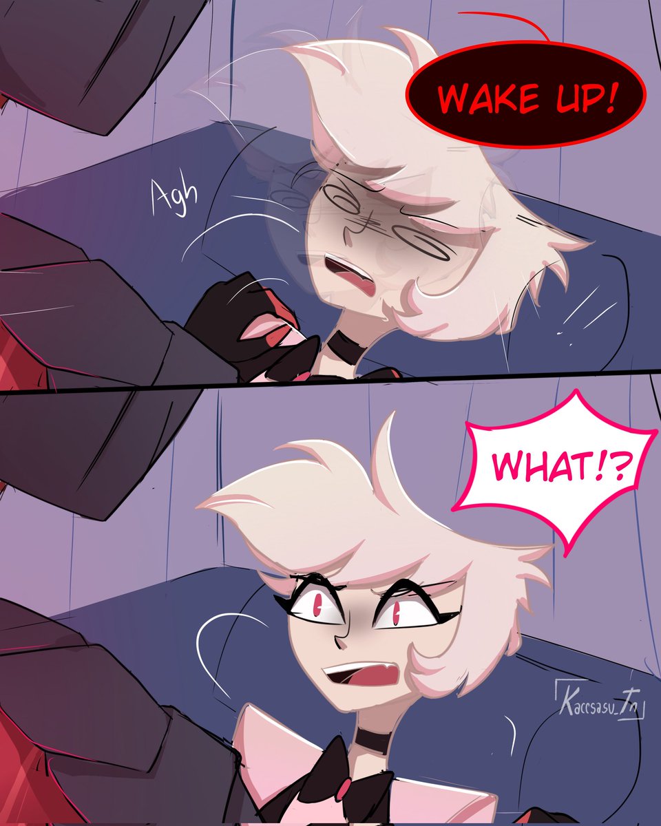 Angel didn't expect that. . 😆🕷️
Shrek - Part 1 (pages 6/27)
#HazbinHotel #radiodust