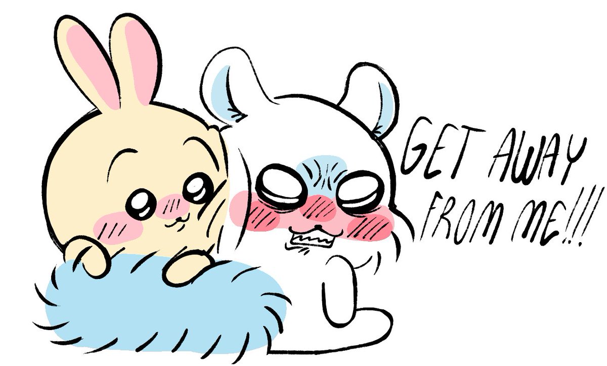groppau's tweet photo. usagi is so funny #chiikawa https://t.co/6U3gAfPyFT