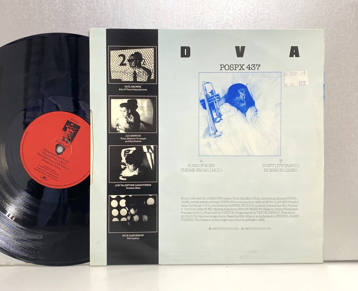 _CosmicCourier's tweet image. Clock DVA『Passions Still Aflame』12” single 1982 UK Polydor #ClockDVA #newwave #funk #postpunk #experimental #vinylrecords #レコード💿