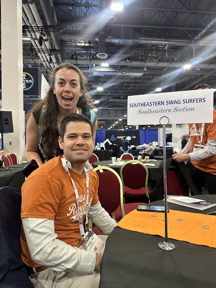 Mayo Clinic FL Urology Residency (@mayofl_urolres) on Twitter photo Our chief <a href="/EthanWajswol/">Ethan Wajswol</a> representing at #AUA25 <a href="/AmerUrological/">Amer. Urol. Assn.</a> in the resident bowl! The Southeastern Swag Surfers unfortunately will have to catch their waves 🏄♀️ another day, but go Dr. Wajswol!
<a href="/_sarahhampton/">Sarah Hampton</a> Our chief <a href="/EthanWajswol/">Ethan Wajswol</a> representing at #AUA25 <a href="/AmerUrological/">Amer. Urol. Assn.</a> in the resident bowl! The Southeastern Swag Surfers unfortunately will have to catch their waves 🏄♀️ another day, but go Dr. Wajswol!
<a href="/_sarahhampton/">Sarah Hampton</a>