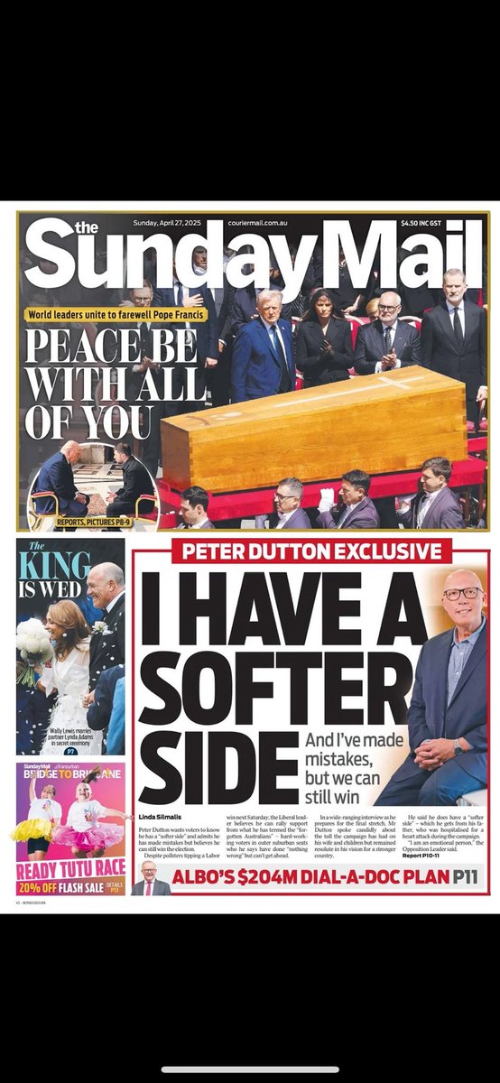 Nothing screams desperation like Murdoch in the final days of a failing Liberal campaign. #insiders