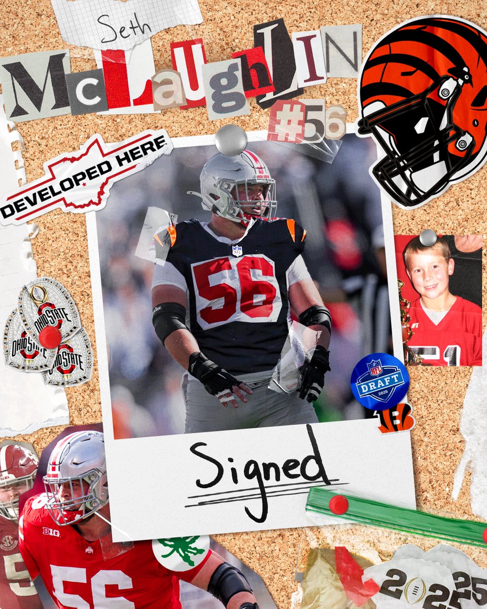 OhioStateFB's tweet image. Next opportunity is here, and he’s staying in Ohio! 
 
@Seth_Mc24 x @Bengals