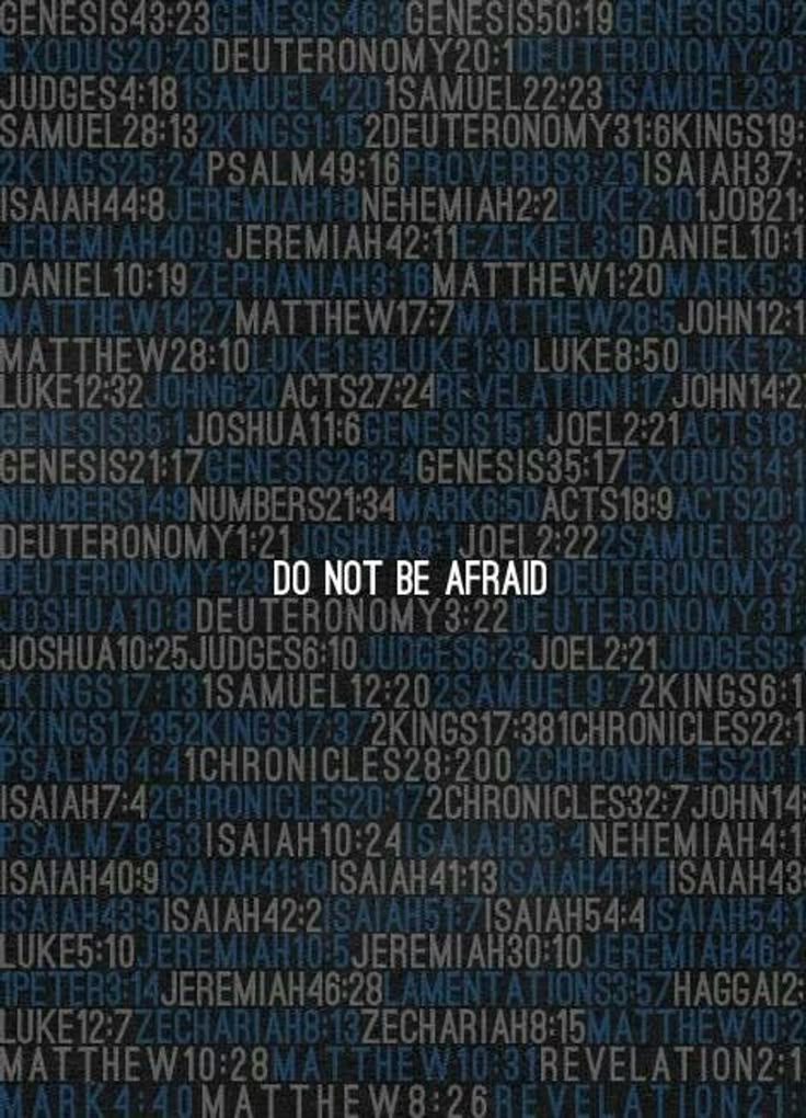 Holy__Bible1's tweet photo. Do not be Afraid https://t.co/yOOePzRCf9