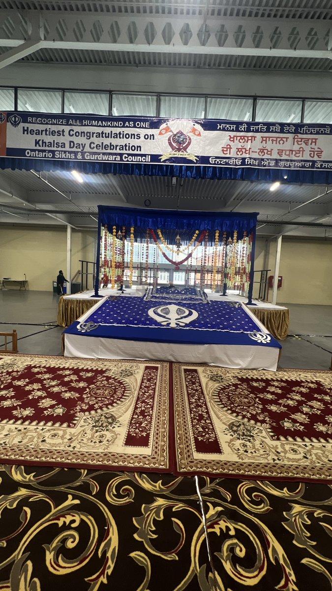 OSGC_OSGC's tweet photo. It’s all set! Toronto Downtown Nagar Kirtan is happening tomorrow — Sunday, April 27th, 2025. Please Join us with your friends and families to celebrate Khalsa Sajna Diwas. See you all there !! https://t.co/sTtWKT2l8f