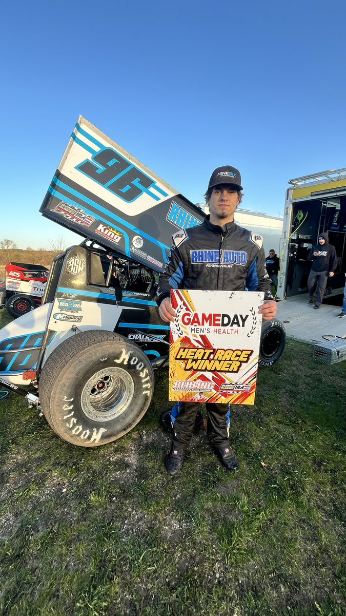 IRA_sprints's tweet photo. Jake Blackhurst with NineSix Motorsports wins Gameday Men's Health heat #3 presented Engler Machine &amp; Tool! 🏁 https://t.co/CuiASu4UGD