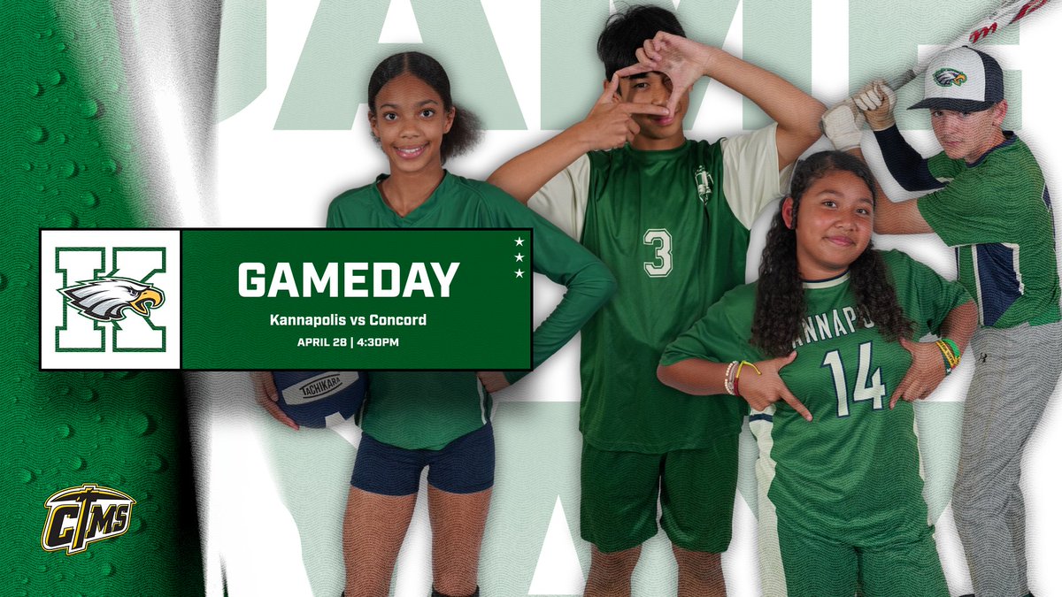 𝒢𝒜𝑀𝐸𝒟𝒜𝒴
⚾️🏐 vs Concord @ AL BROWN
⚽️ @ Concord
📆 4/28
⌚️ 4:30PM
🎟️ linktr.ee/kms_athletics
🚨 𝙋𝙡𝙚𝙖𝙨𝙚 𝙥𝙪𝙧𝙘𝙝𝙖𝙨𝙚 𝙮𝙤𝙪𝙧 𝙩𝙞𝙘𝙠𝙚𝙩𝙨 𝙋𝙍𝙄𝙊𝙍 𝙩𝙤 𝙖𝙧𝙧𝙞𝙫𝙞𝙣𝙜 𝙖𝙩 𝙩𝙝𝙚 𝙨𝙘𝙝𝙤𝙤𝙡