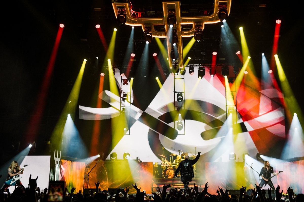 judaspriest's tweet photo. WEDNESDAY 23RD APRIL 2025 - MOVIESTAR ARENA/SANTIAGO, CHILE

Photos: Miguel Fuentes
Stage Clothes: @RayBrownFashion https://t.co/5XqMlrwTs7