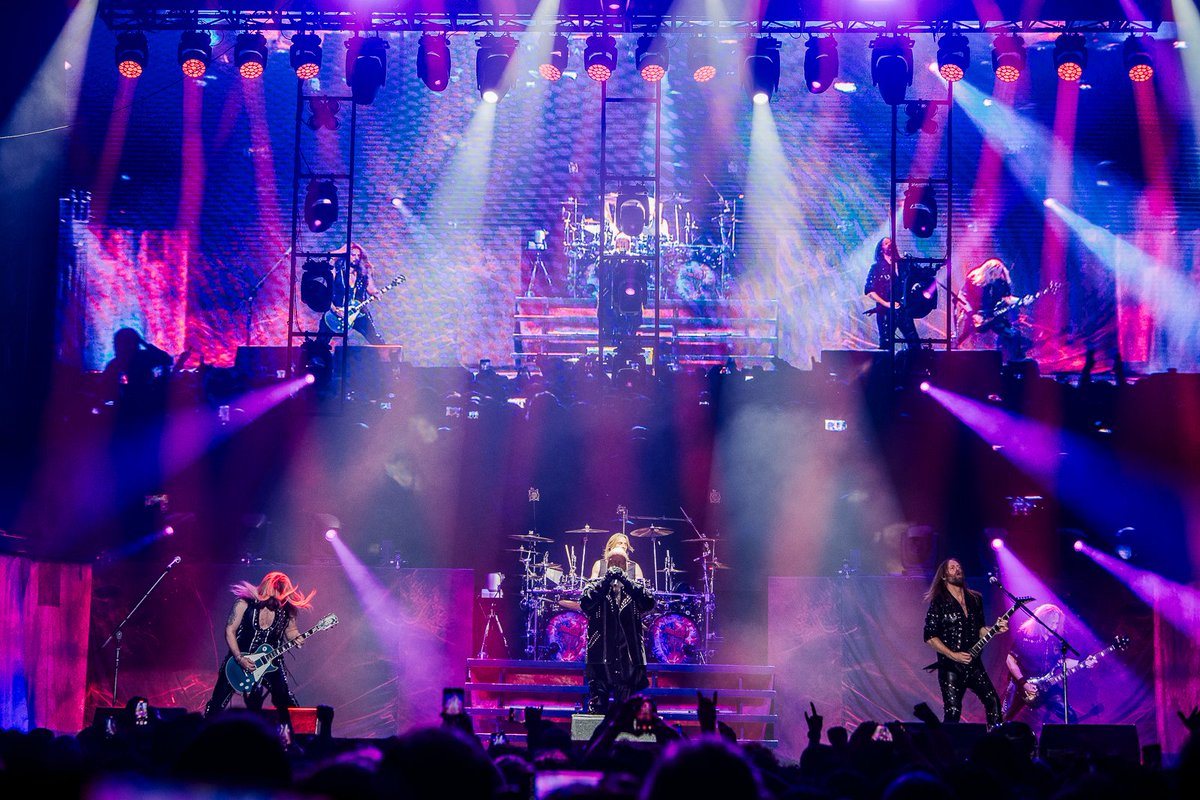 judaspriest's tweet photo. WEDNESDAY 23RD APRIL 2025 - MOVIESTAR ARENA/SANTIAGO, CHILE

Photos: Miguel Fuentes
Stage Clothes: @RayBrownFashion https://t.co/5XqMlrwTs7