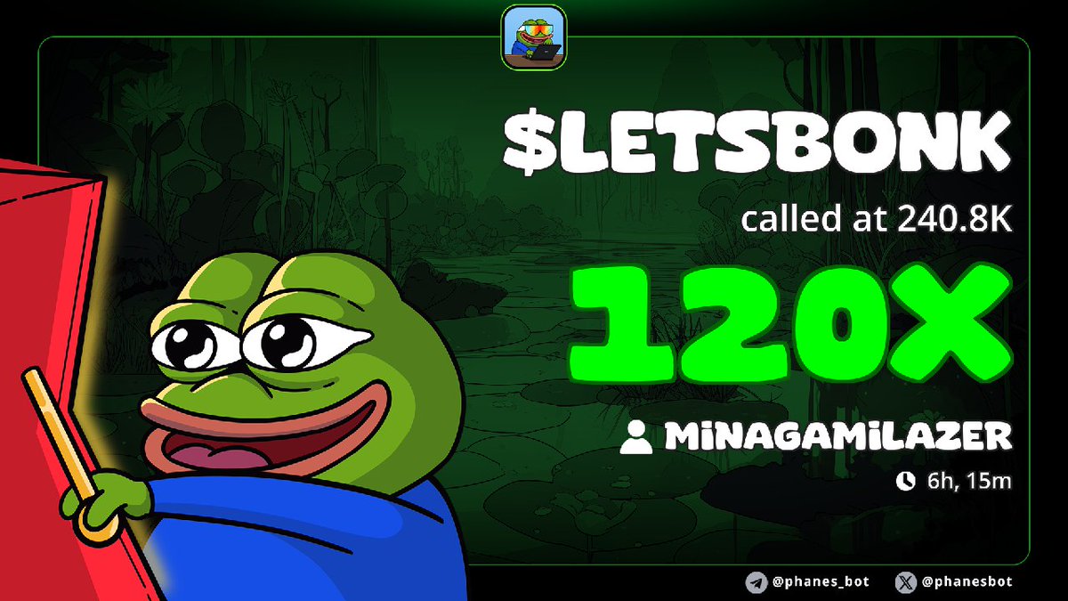 Yesterday was a great day in the trenches 

$LETSBONK