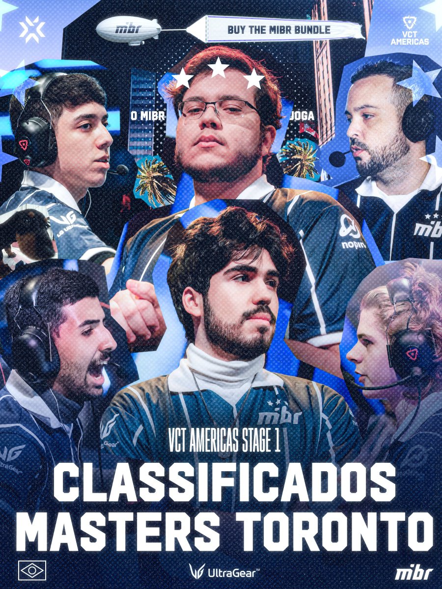 MrRogerio17's tweet photo. O MIBR ESTÁ EM TORONTO. 🇨🇦🗣️

WE'RE GOING TO THE #VALORANTMasters! https://t.co/n5CIbkC9iF