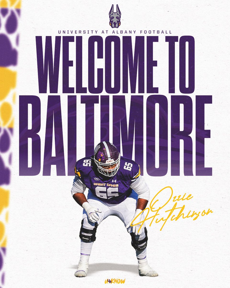 UAlbany Football (@ualbanyfootball) on Twitter photo BIG OZZIE!!!
<a href="/zoprada/">Ozzie Hutchinson</a> has signed with the <a href="/Ravens/">Baltimore Ravens</a> as an undrafted free agent! โ๏ธ
We always knew he looked good in purple ๐
#UAUKNOW BIG OZZIE!!!
<a href="/zoprada/">Ozzie Hutchinson</a> has signed with the <a href="/Ravens/">Baltimore Ravens</a> as an undrafted free agent! โ๏ธ
We always knew he looked good in purple ๐
#UAUKNOW
