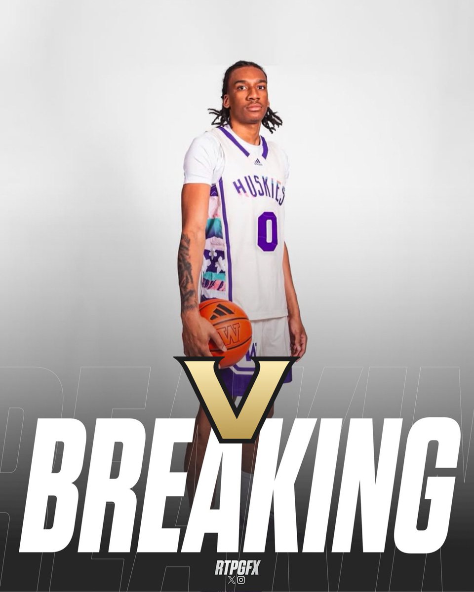 NEWS: Tyler Harris will transfer to Vanderbilt, he tells <a href="/TheAthleticCBB/">The Athletic CBB</a> 

He averaged of 11.8 points and 5.0 rebounds per game while shooting 49% from the field &amp; from three last season at Washington 

LOVE this pickup for the Commodores